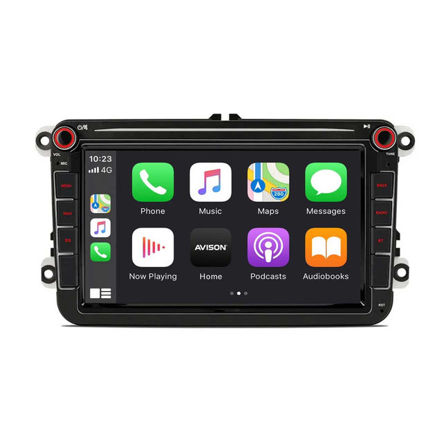 Navigation für VW Seat & Skoda 8 Zoll | Carplay | Android | DAB+ | Bluetooth | WIFI