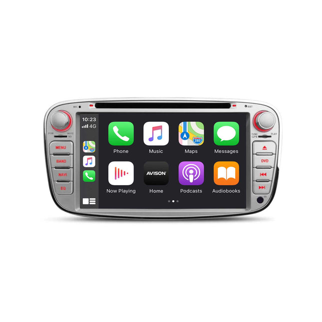 Navigation für Ford Silver Oval 7" | CarPlay | Android | DAB+ | Bluetooth | 64GB