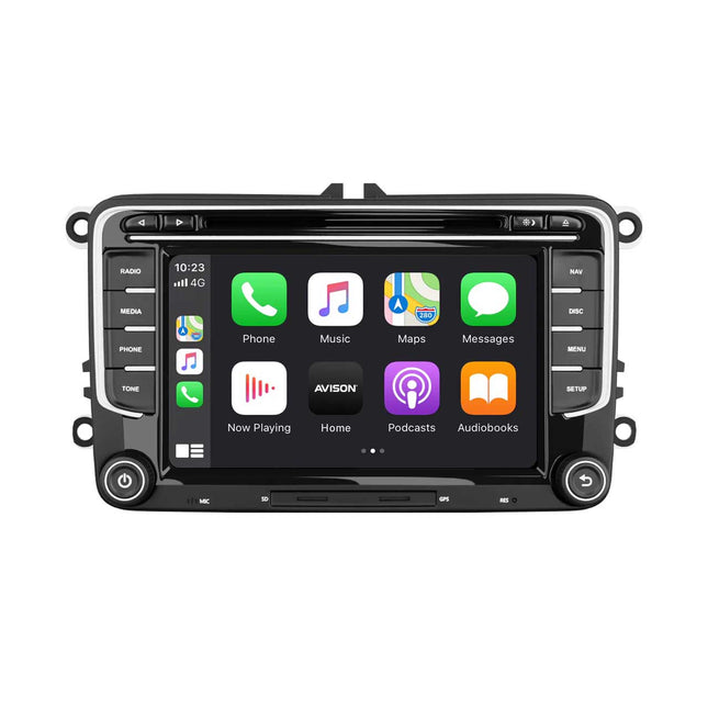 Navigation für VW Seat & Skoda 7" | Carplay | Android | WIFI | DAB+ | 128GB