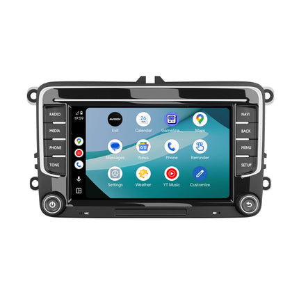 CarPlay & Android Navigation für VW Seat & Skoda 7" | 64 GB | DAB+ | 8 CORE