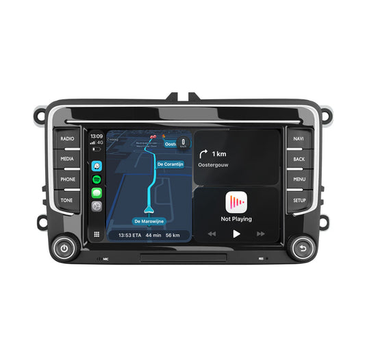 Apple CarPlay & Android Auto Autoradio für VW, Seat & Skoda - 7" QLED, DAB+, 64GB, GPS - AVN-R570