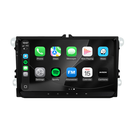 Navigation für VW Seat & Skoda | Carplay Wireless | Android Auto | DAB+ | Android | 64 GB