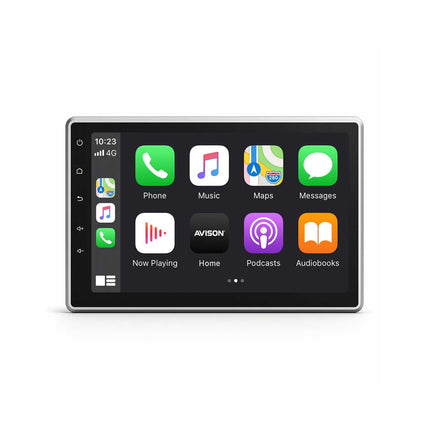Universal 1-DIN Autoradio mit 10,1" QLED Display | CarPlay | Android Auto | Bluetooth | Linux
