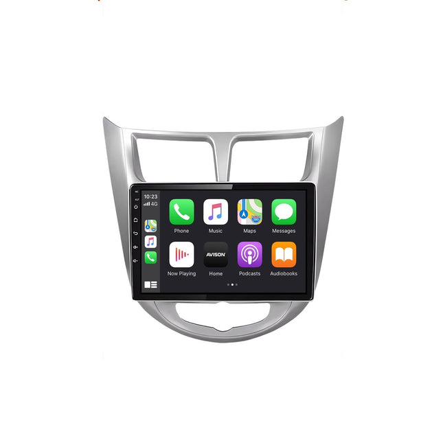 Navigation für Hyundai Accent 2010-2017 | CarPlay | Android Auto | WIFI | Bluetooth | QLED | XR4