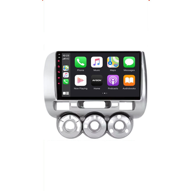 Navigation für Honda Fit Jazz Stad 2002-2007 | CarPlay | Android Auto | WIFI | Bluetooth | QLED | XR4