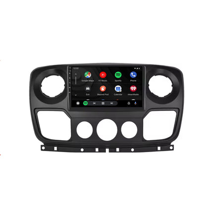 Navigation für Renault Master III (FV) 2010-2013 | CarPlay | Android Auto | WIFI | Bluetooth | QLED | XR4