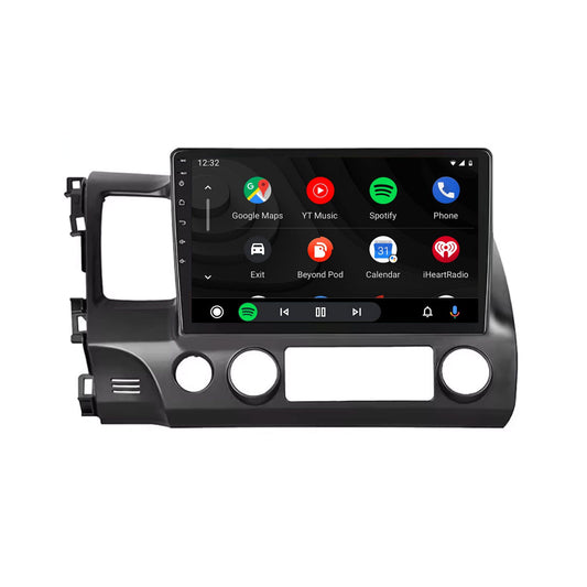 Navigation für Honda Civic 2006-2011 | CarPlay | Android Auto | WIFI | Bluetooth | QLED | XR4
