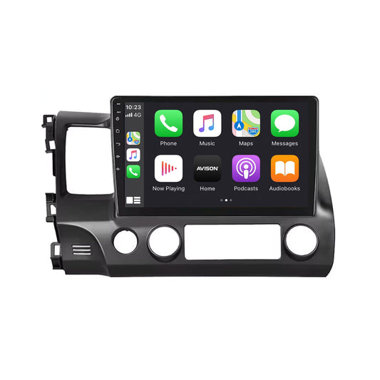 Navigation für Honda Civic 2006-2011 | CarPlay | Android Auto | WIFI | Bluetooth | QLED | XR4