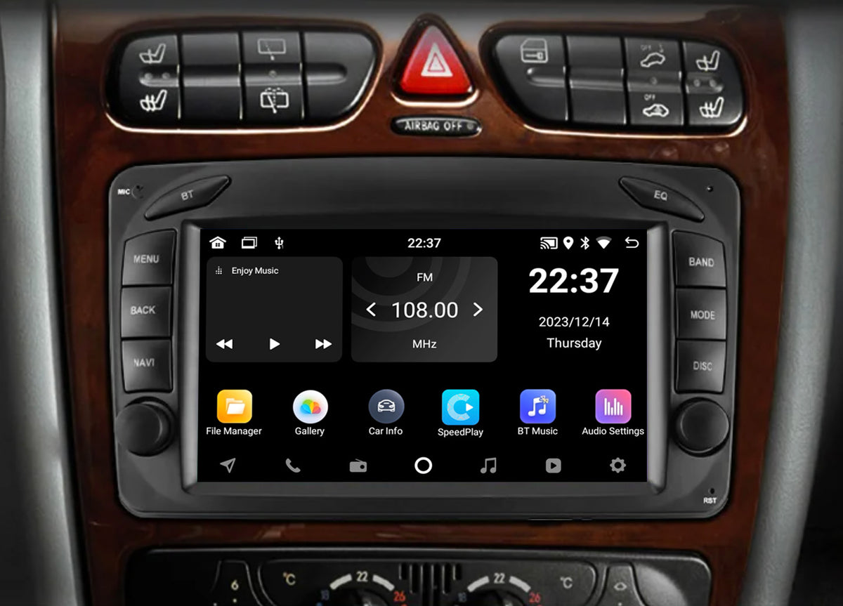 Navigation für Mercedes | Carplay | Android | DAB | Bluetooth | WIFI | XR6
