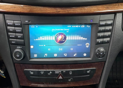 Navigation für Mercedes G CLS E-Klasse | Carplay | Android | DAB | Bluetooth