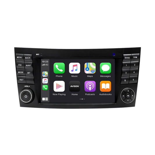 Navigation für Mercedes G CLS E-Klasse | Carplay | Android | DAB | Bluetooth