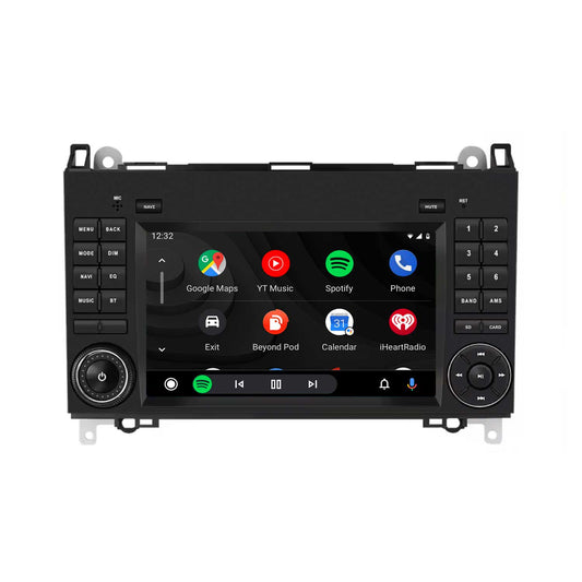 Navigation für Mercedes 7" | Carplay | Android Auto | DAB+ | Bluetooth