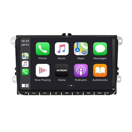 Navigation for VW Seat & Skoda 9" | Carplay Wireless | Android Auto | DAB+ | Android | 64 GB