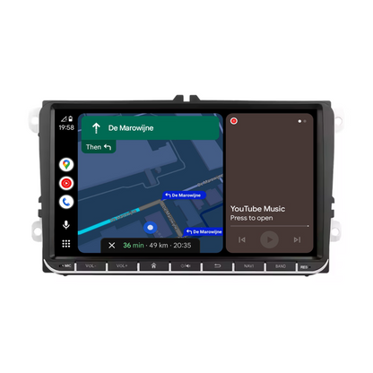 Navigation für VW Seat & Skoda 9 Zoll | Carplay | Android | DAB+ | Bluetooth | WLAN | AVN-R591