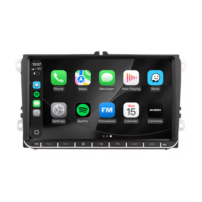Navigation für VW Seat & Skoda 9 Zoll | Carplay | Android | DAB+ | Bluetooth | WLAN | AVN-R591