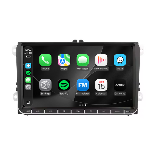 Navigation für VW Seat & Skoda 9 Zoll | Carplay | Android | DAB+ | Bluetooth | WLAN | AVN-R591