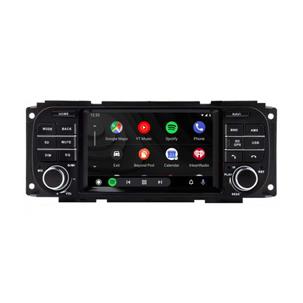Navigation für Jeep Grand Cherokee 2002-2006 | CarPlay | Android Auto | WIFI | Bluetooth | QLED