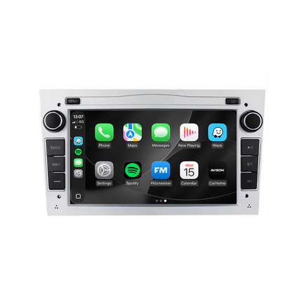 Navigation für Opel Silber 7" | Carplay | Android | DAB+ | Bluetooth | 32GB