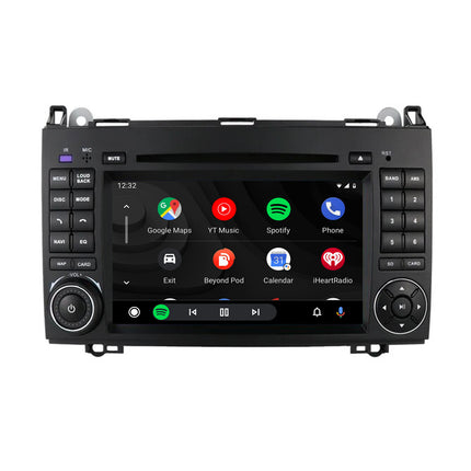 Navigation für Mercedes 7" | Carplay | Android | DAB | Bluetooth | 64GB