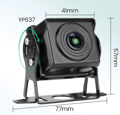 Rückfahrkamera 1080P AHD für große Fahrzeuge | Robust | 170 Weitwinkelobjektiv | 15M Kabel