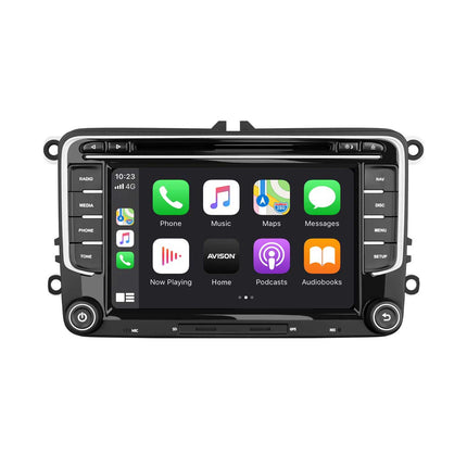 Navigation für VW Seat & Skoda 7" | Carplay | Android | WIFI | DAB+ | 128GB