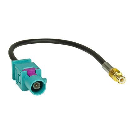 OEM-DAB-Antenne an DAB-Schnittstelle Fakra (M) an MCX (M) anschließen