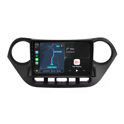 Navigation für Hyundai I10 2014-2017 | CarPlay | Android Auto | WLAN | Bluetooth | QLED | XR6