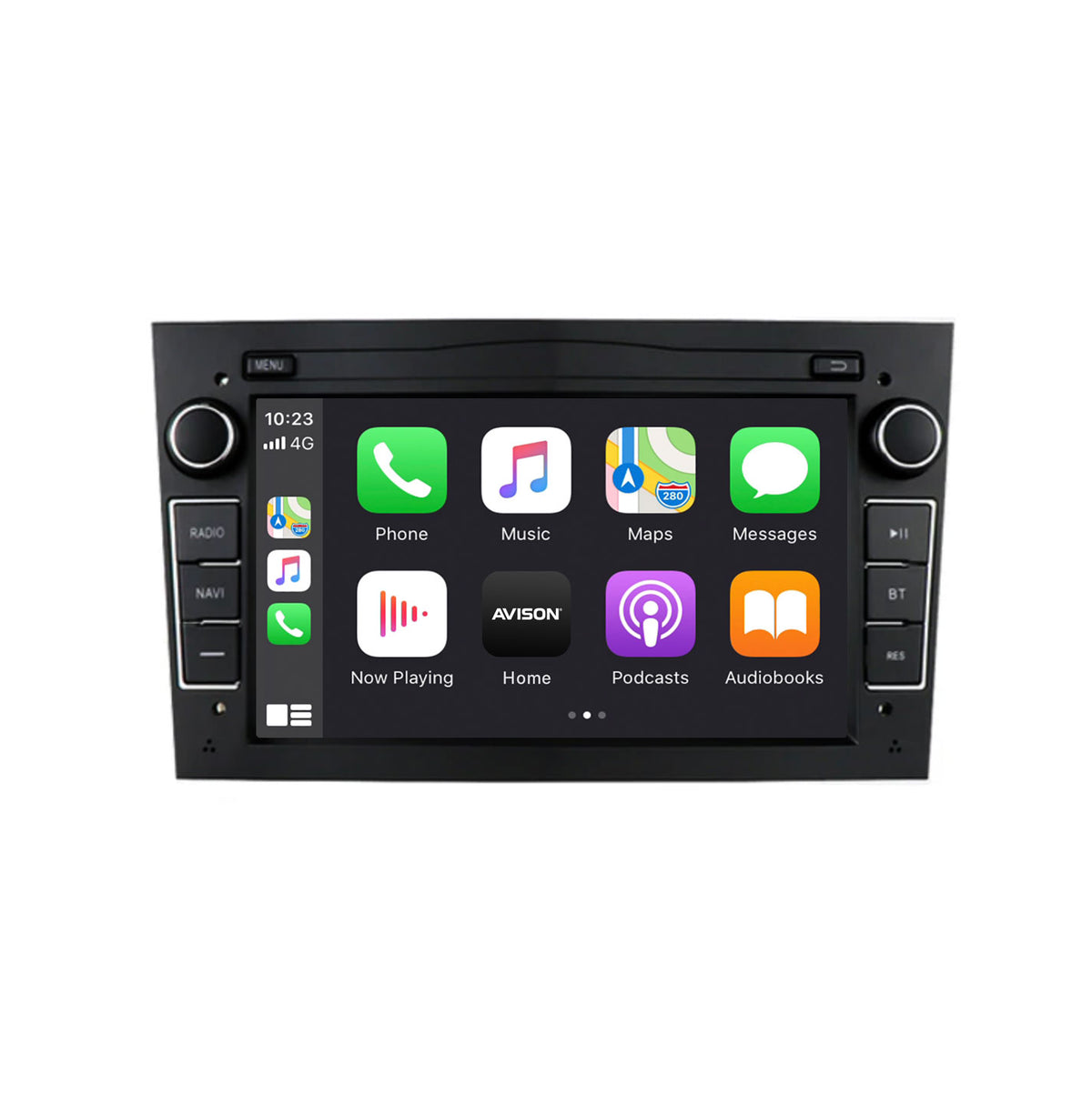 Navigation für Opel Schwarz 7" | Carplay | Android | DAB+ | Bluetooth | 32GB