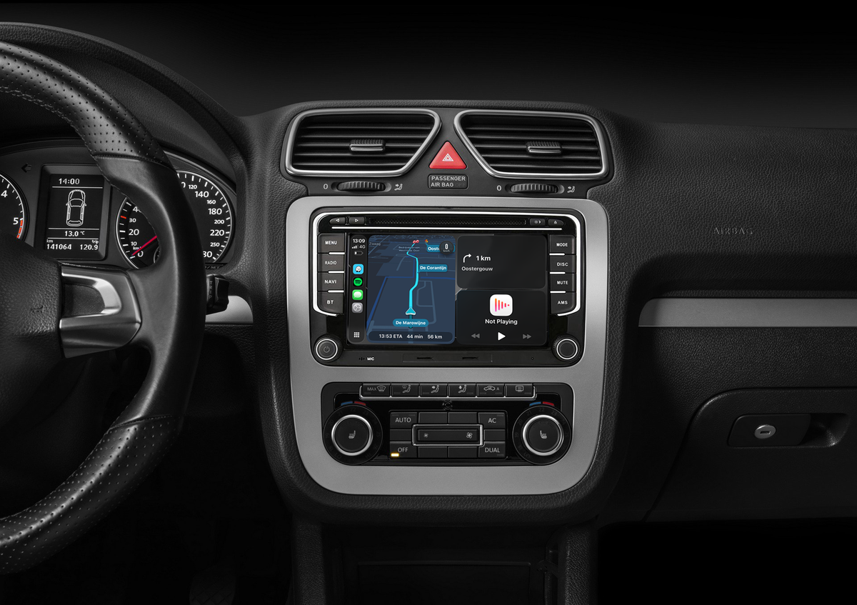 VW Seat & Skoda Navigation Pro | Kabelloses Carplay | Android Auto | DAB+ | 64 GB