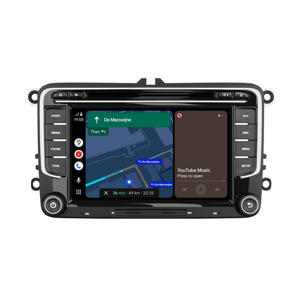 Navigation für VW Seat & Skoda 7" | Carplay | Android | WIFI | DAB+ | 128GB