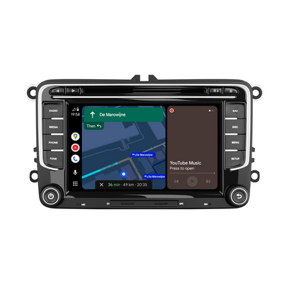 VW Seat & Skoda Navigation Pro | Kabelloses Carplay | Android Auto | DAB+ | 64 GB