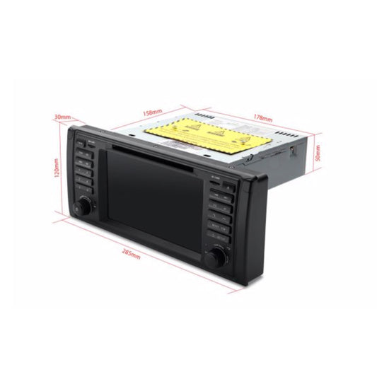Autoradio & Navigation für BMW E39 | Mirrorlink | WIFI | DAB+ | Bluetooth | 32GB