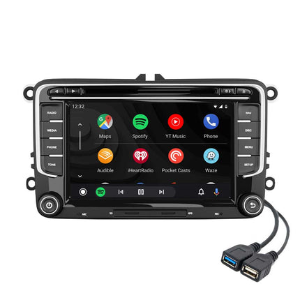 Navigation für VW Seat & Skoda 7" | Carplay | Android | WIFI | DAB+ | 128GB