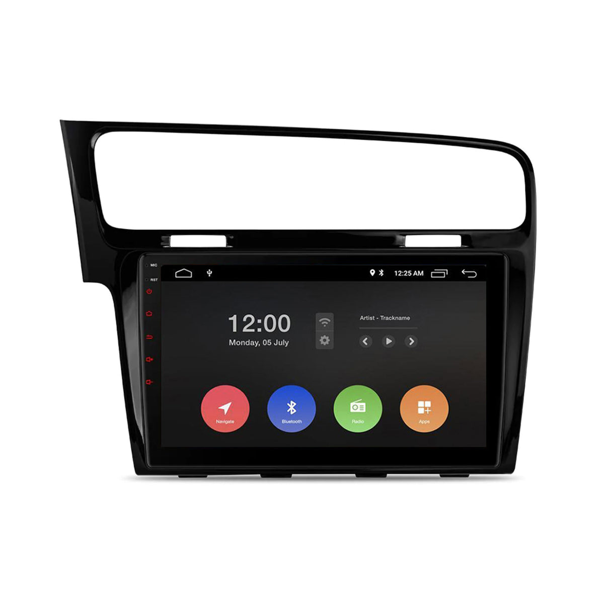 Navigation für VW Golf 7 | Carplay | Android | DAB+ | Bluetooth | 64 GB | Schwarz